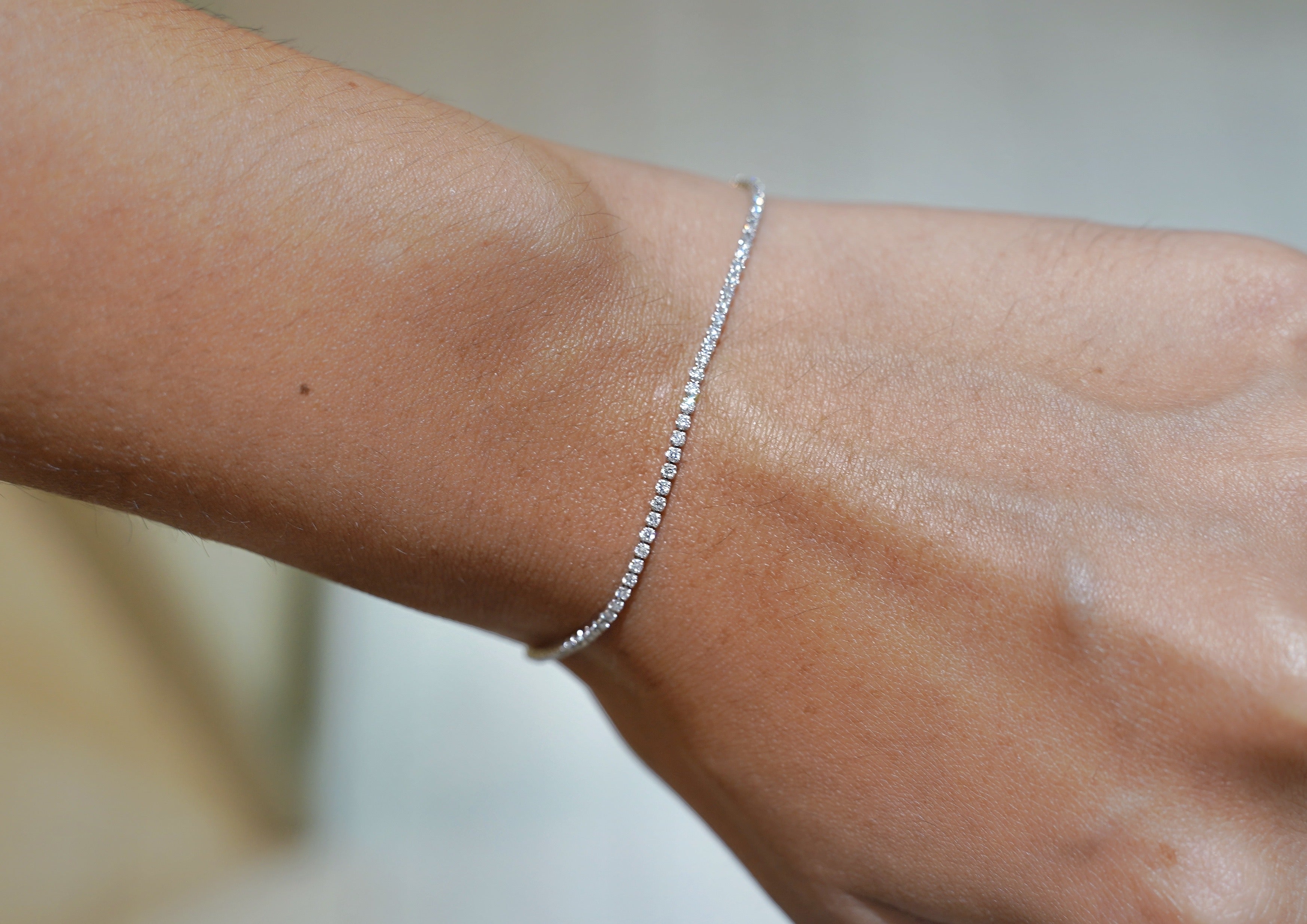 Mini Tennis Bracelet - 1.0ct