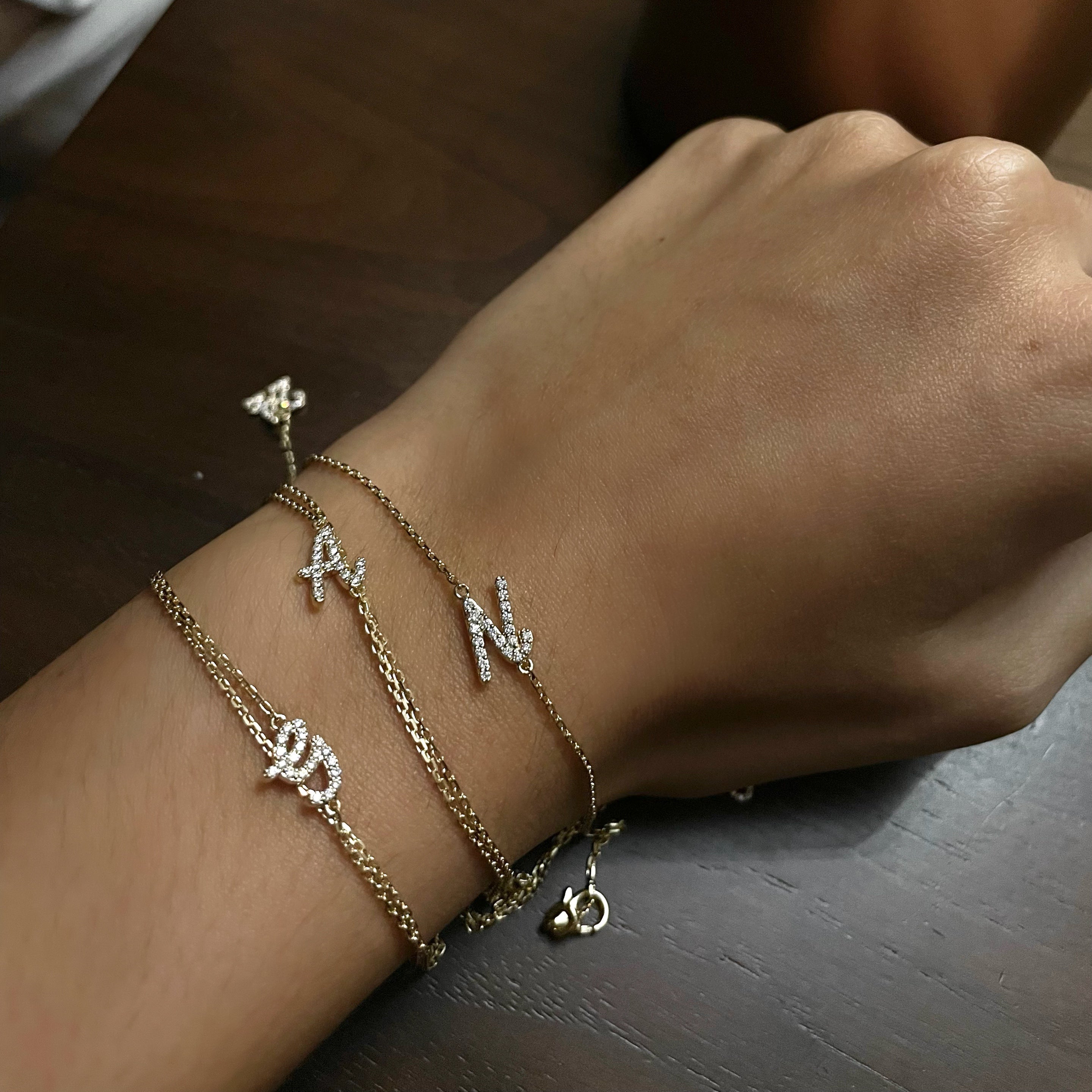 Signature Initial Bracelet