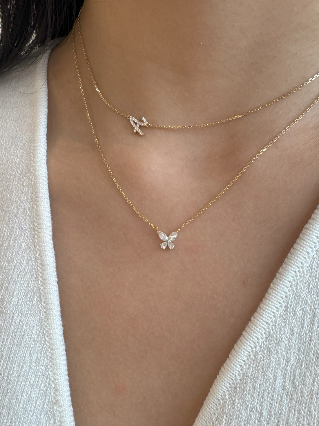 Ette Butterfly Necklace