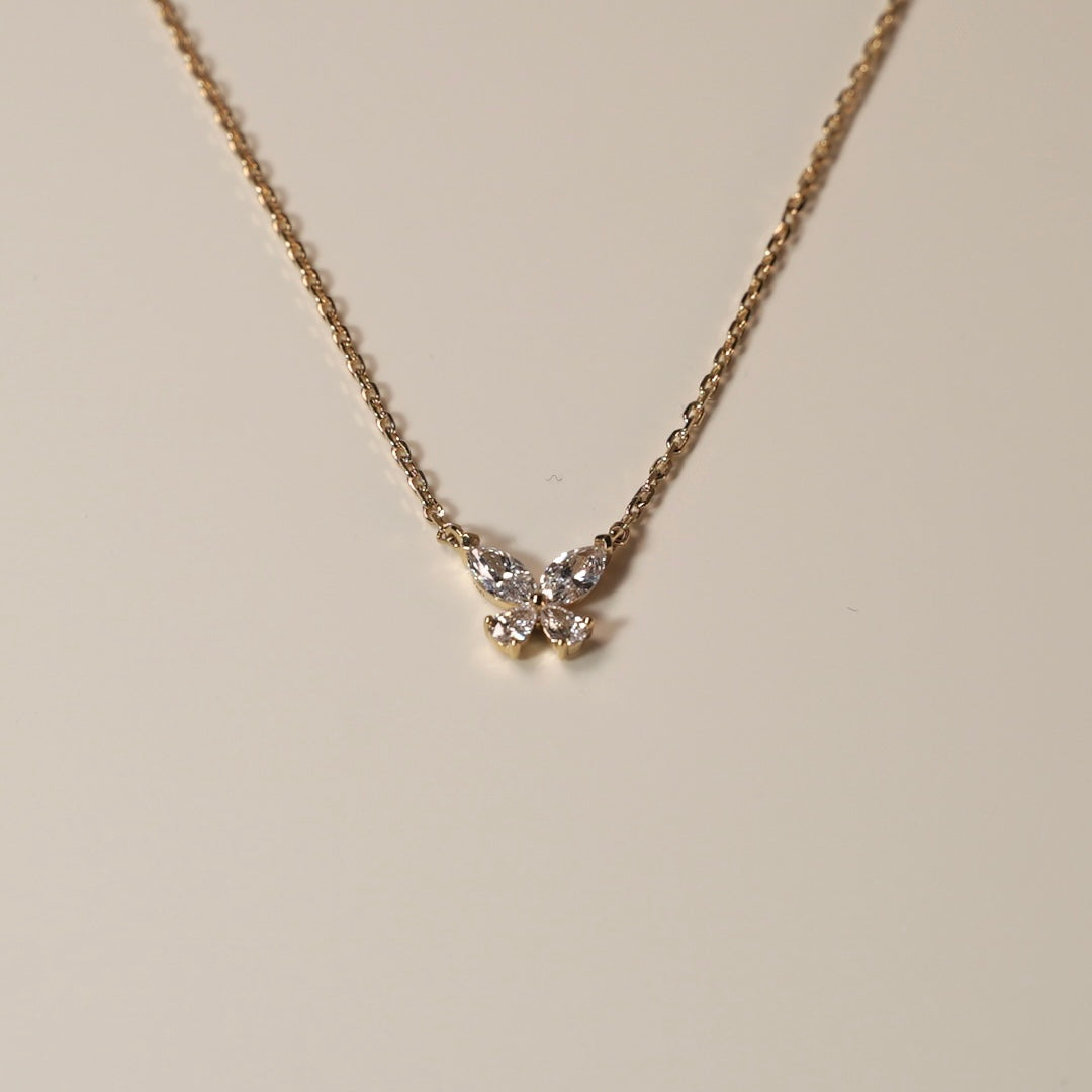 Ette Butterfly Necklace