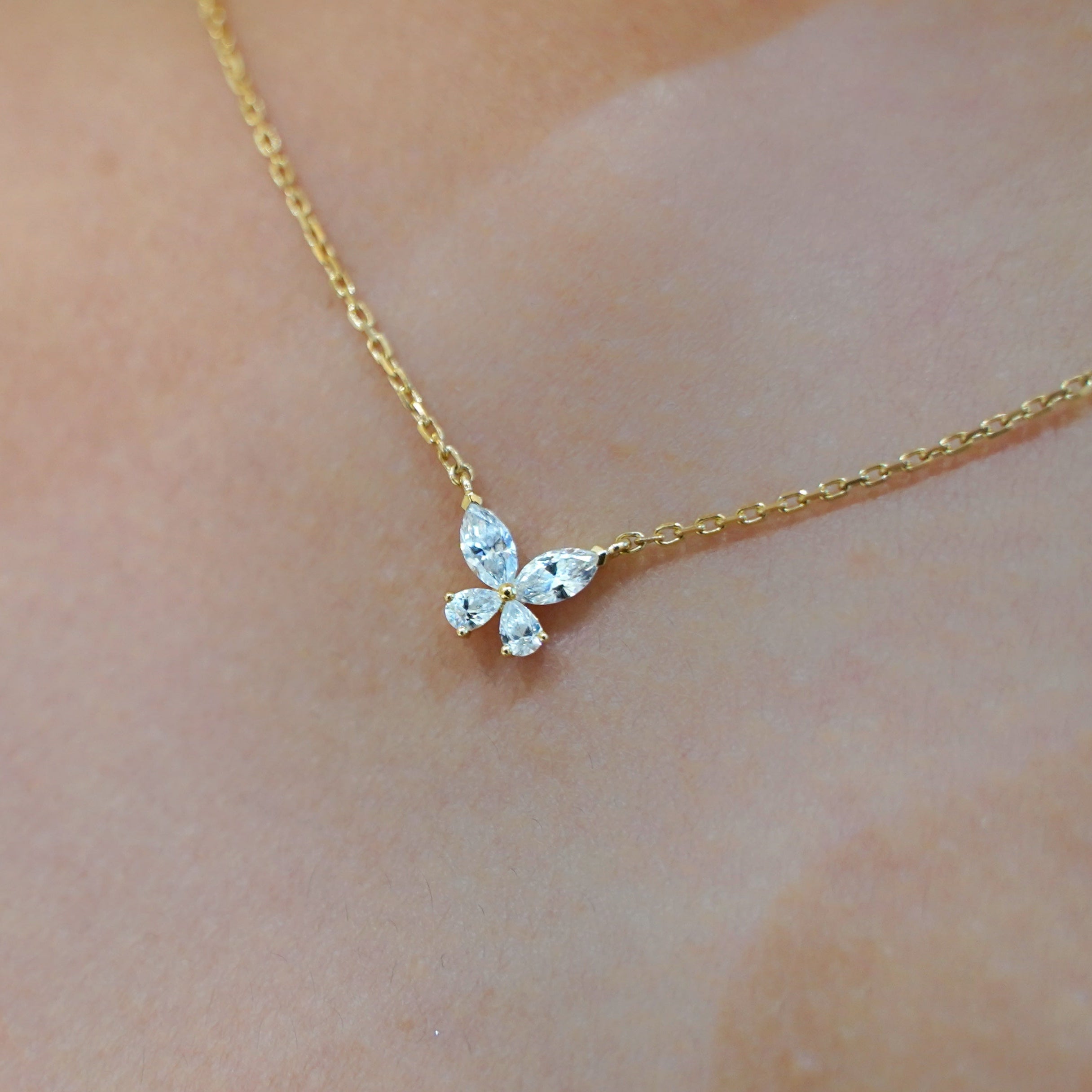 Ette Butterfly Necklace
