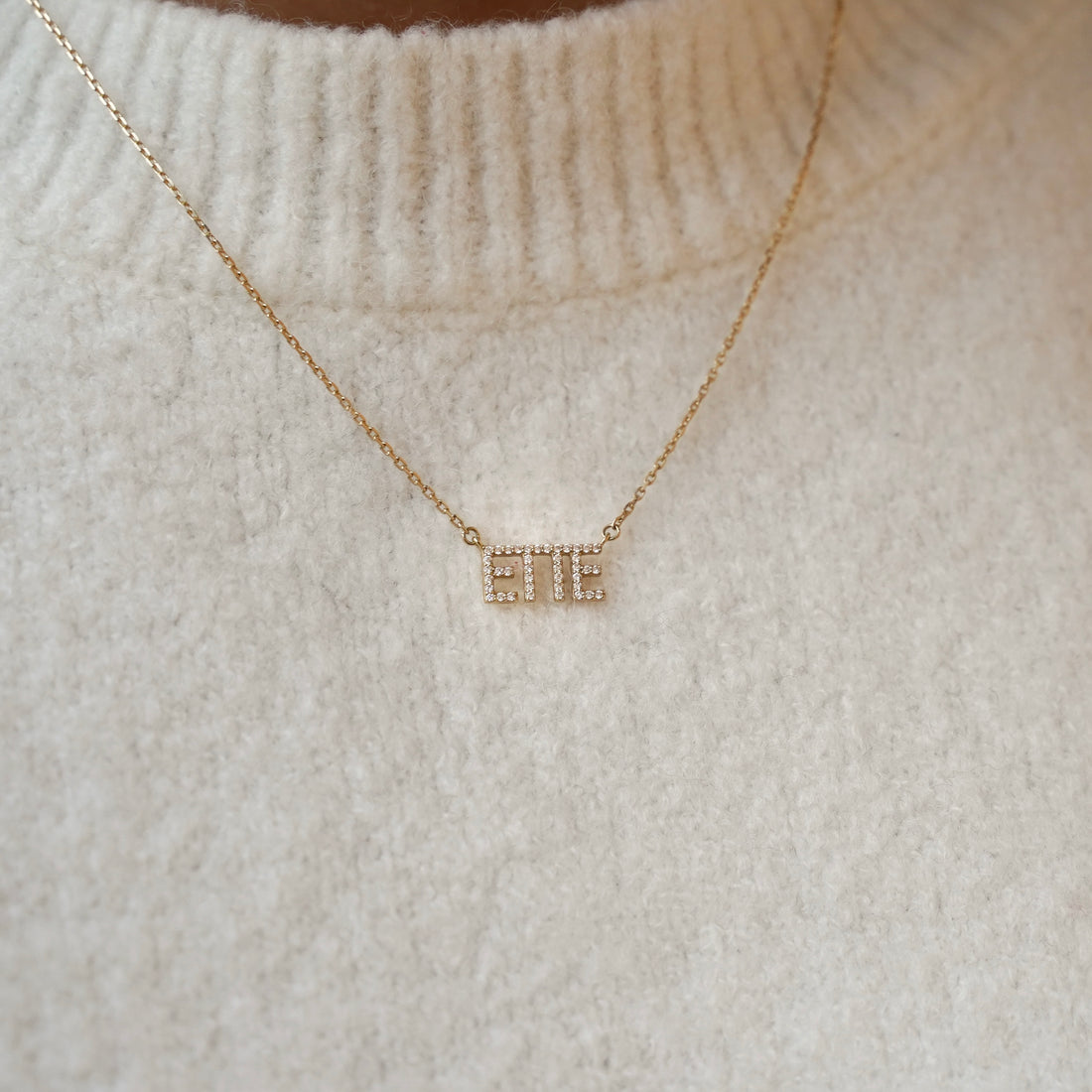 Iconic Nameplate Necklace