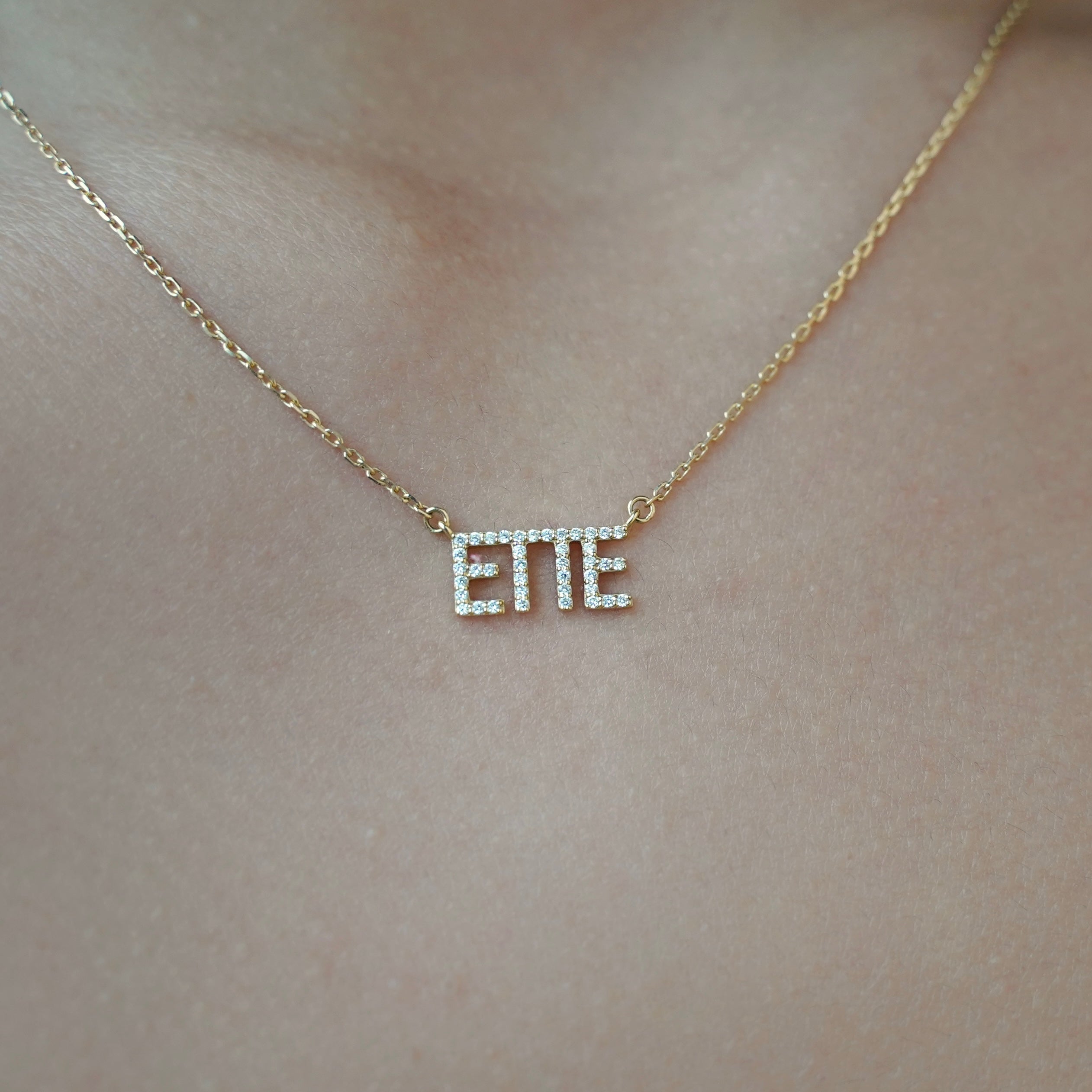 Iconic Nameplate Necklace