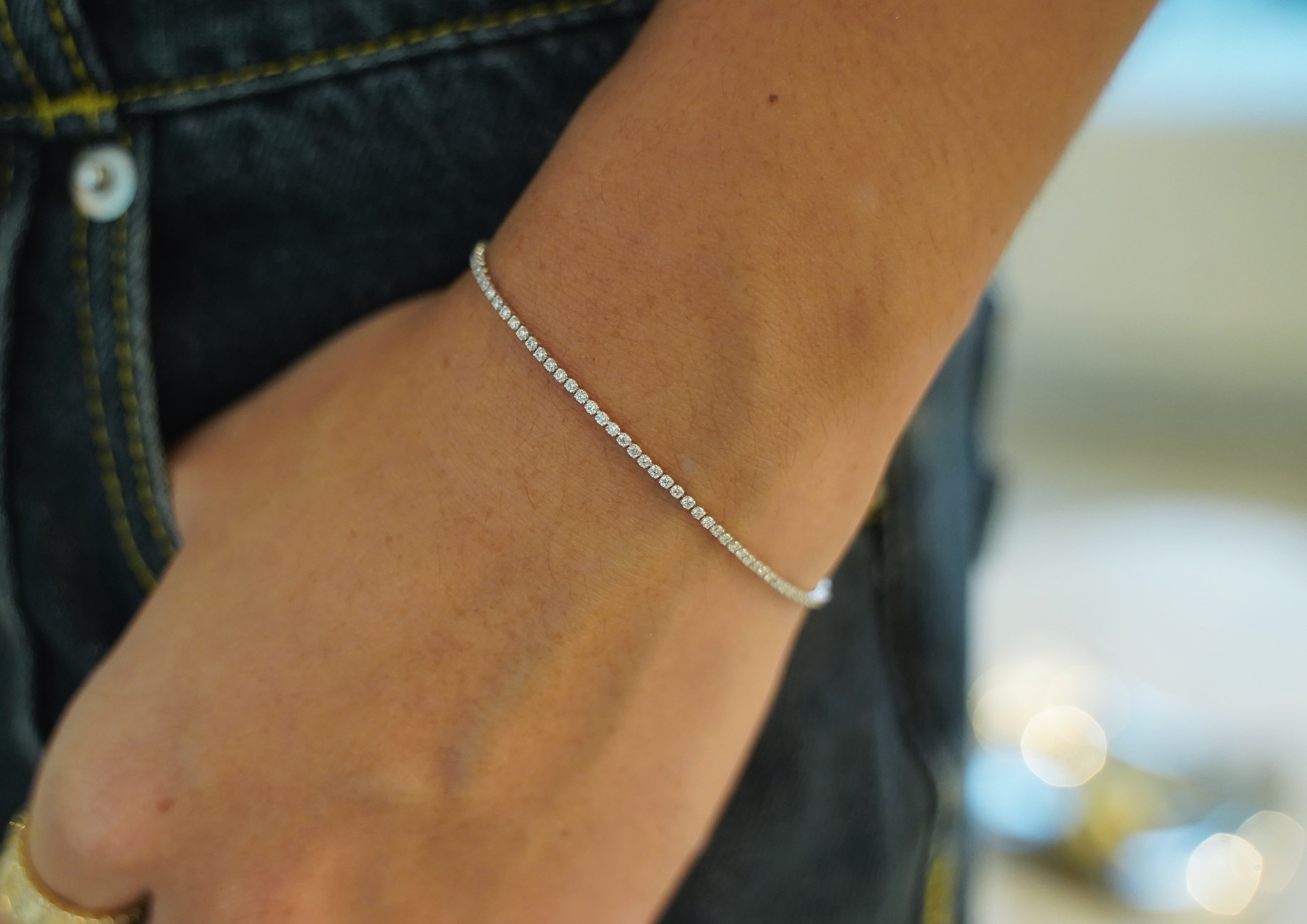 Mini Tennis Bracelet - 1.0ct