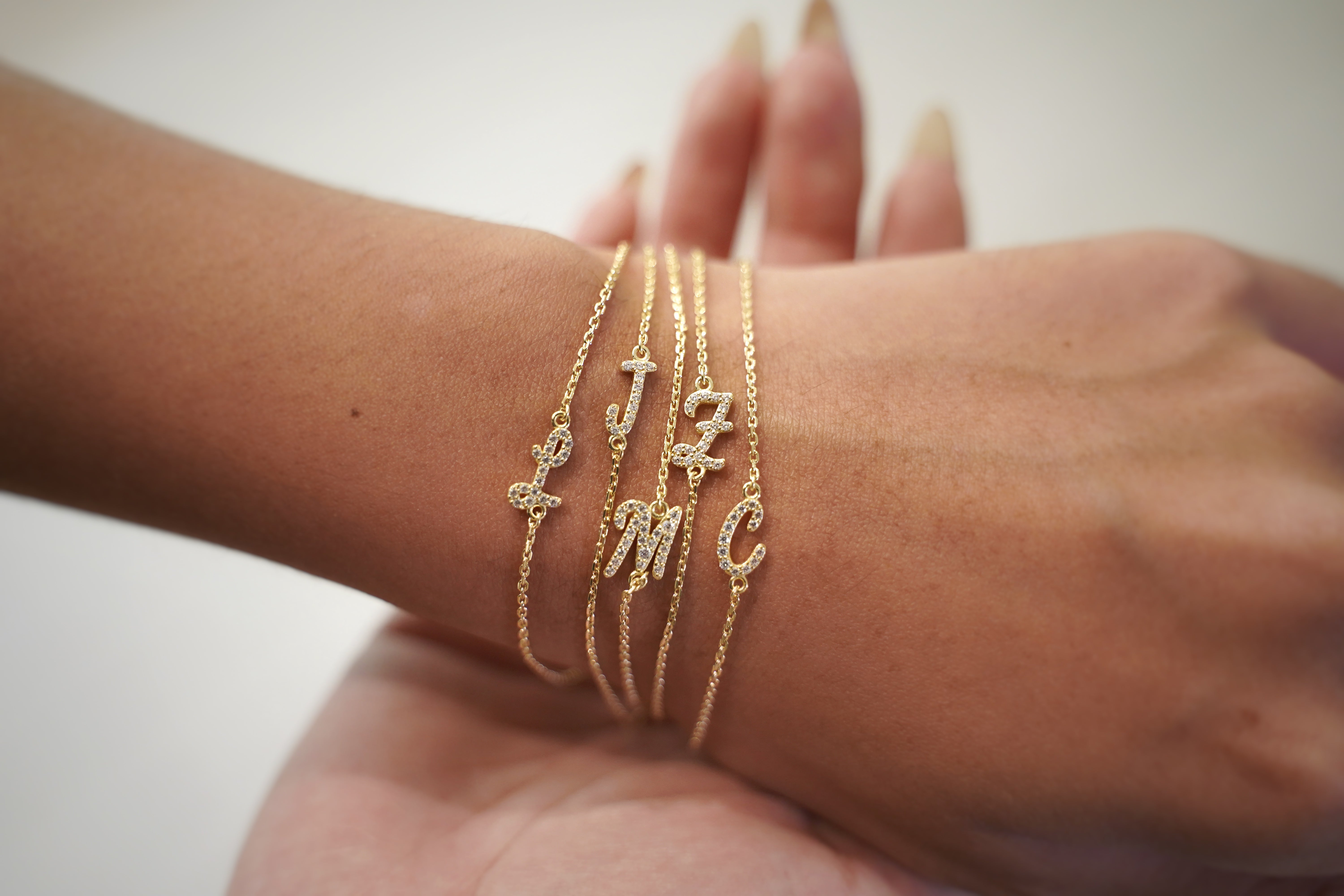 Signature Initial Bracelet